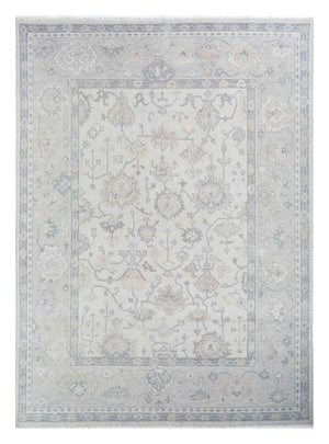 Uldtæppe - 300 x 240 cm - lysegrå