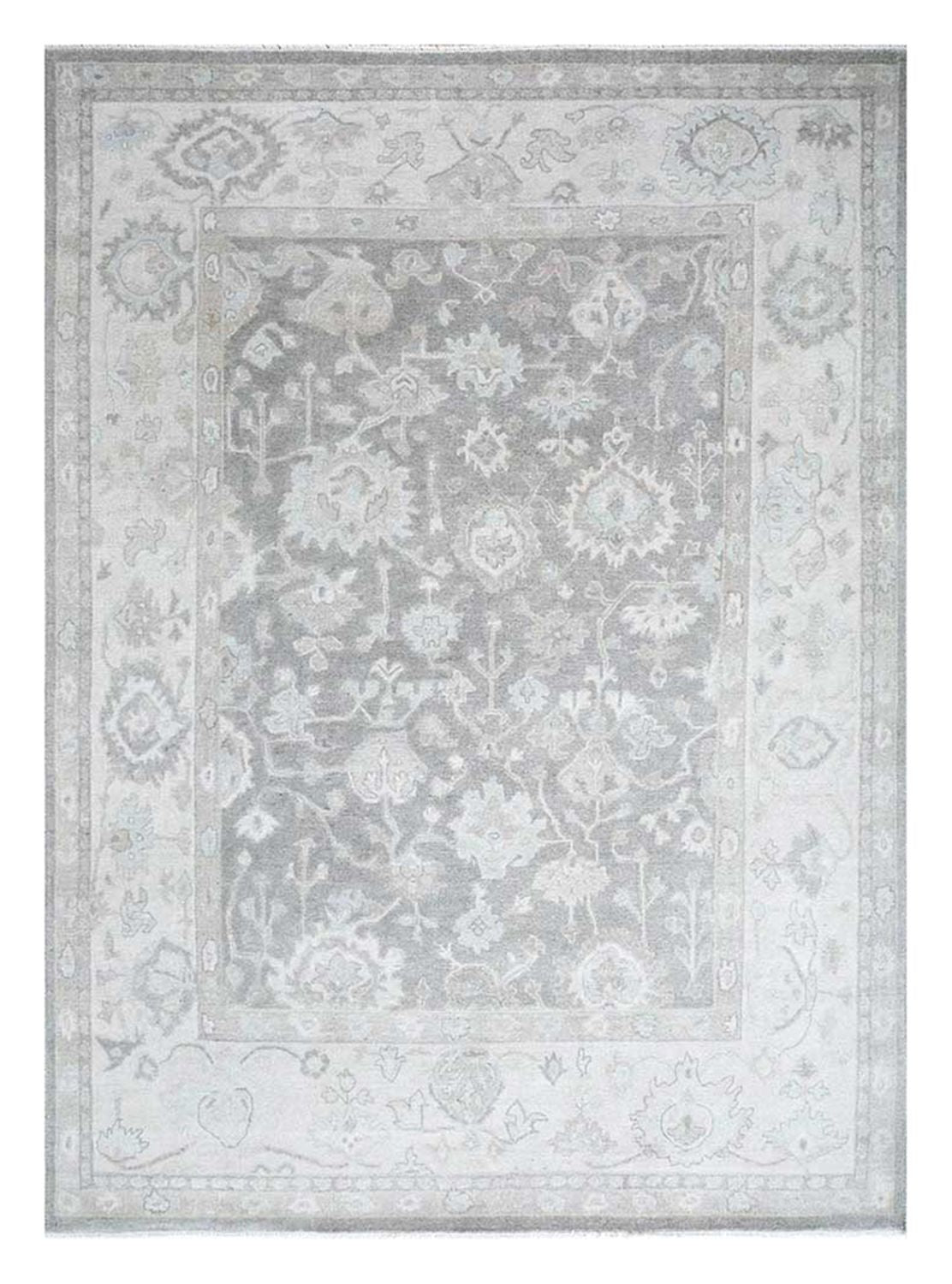 Uldtæppe - 300 x 240 cm - lysegrå