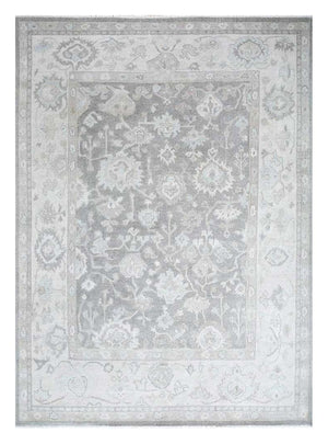 Uldtæppe - 300 x 240 cm - lysegrå