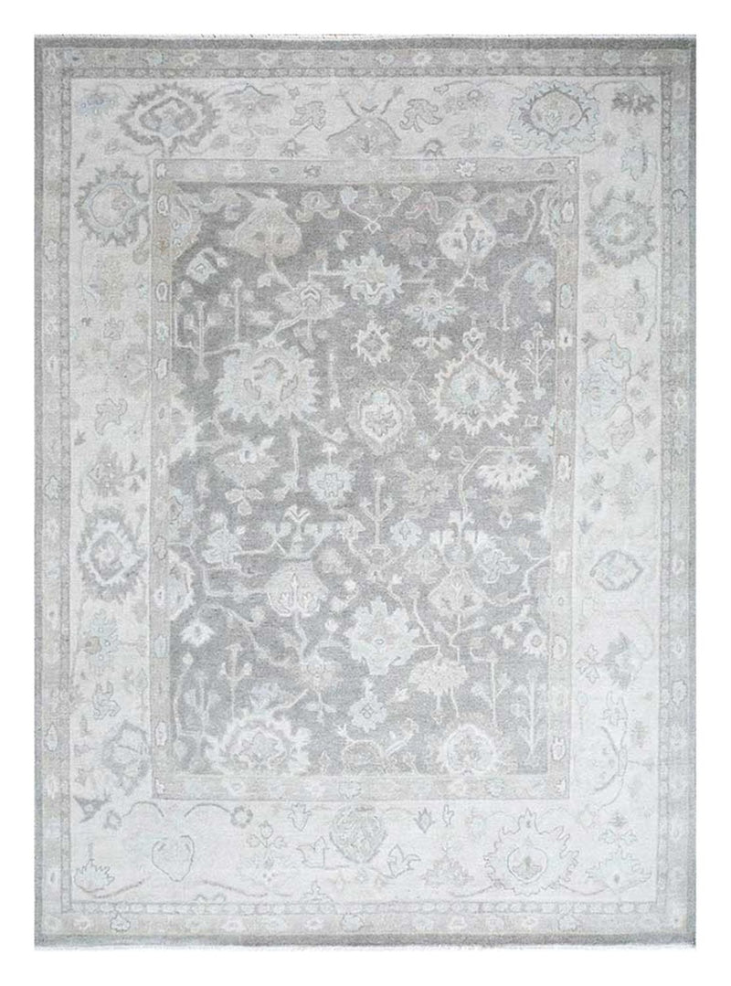 Uldtæppe - 300 x 240 cm - lysegrå