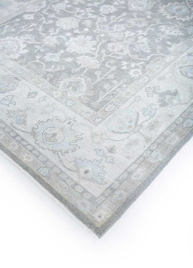 Uldtæppe - 300 x 240 cm - lysegrå