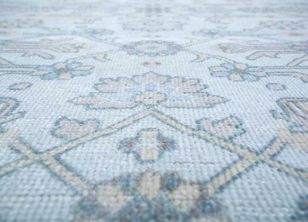 Uldtæppe - 300 x 240 cm - lysegrå