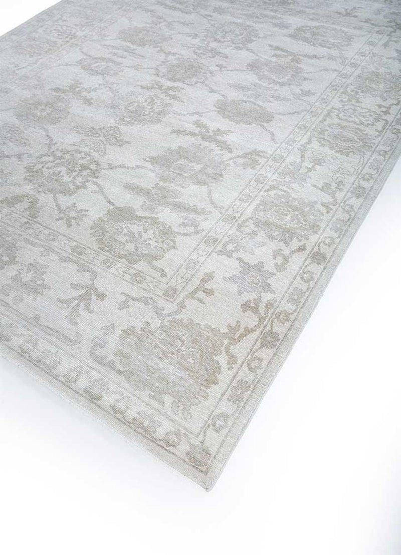 Uldtæppe - 300 x 240 cm - lysegrå