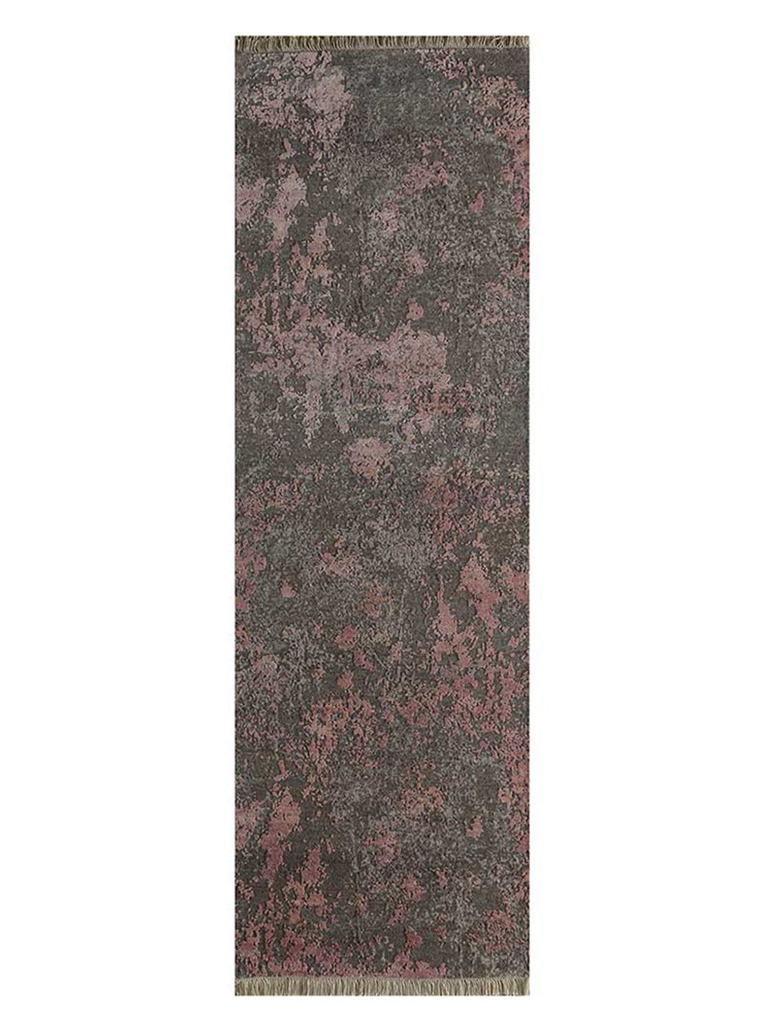 Løber Uldtæppe - 240 x 75 cm - grå