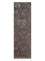Løber Uldtæppe - 240 x 75 cm - grå