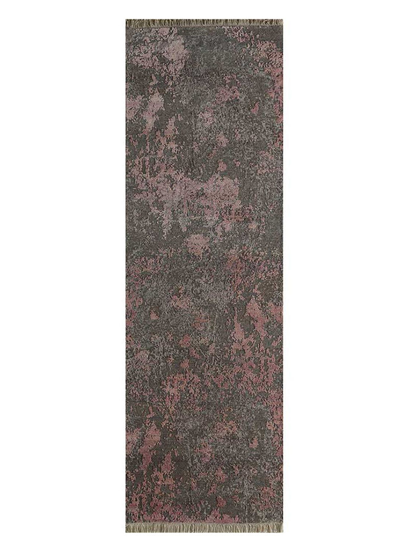 Løber Uldtæppe - 240 x 75 cm - grå