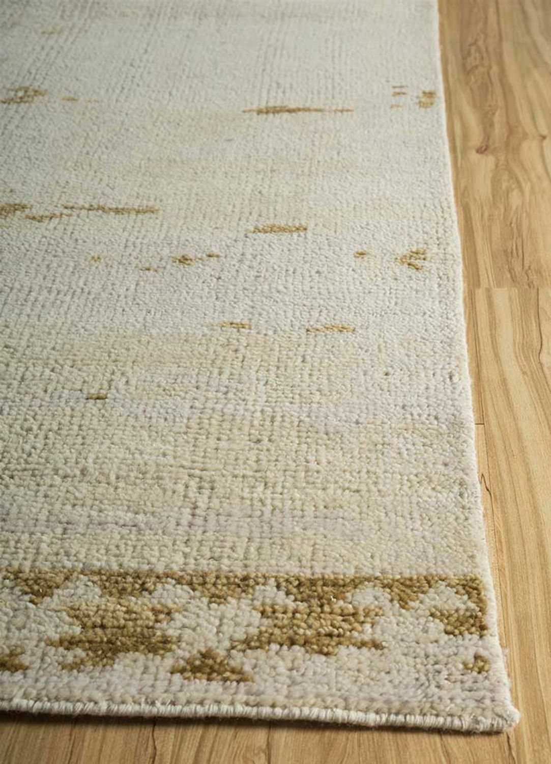 Uldtæppe - 300 x 240 cm - creme