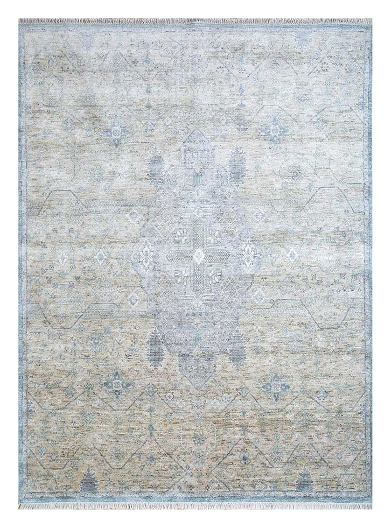 Tæppe - 300 x 240 cm - blå