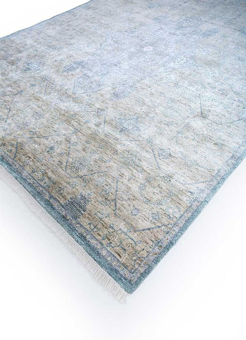 Tæppe - 300 x 240 cm - blå