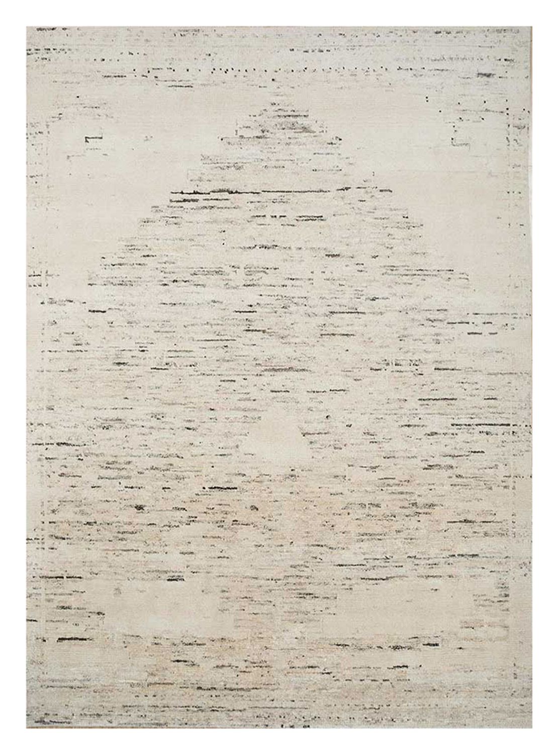 Uldtæppe - 300 x 240 cm - creme