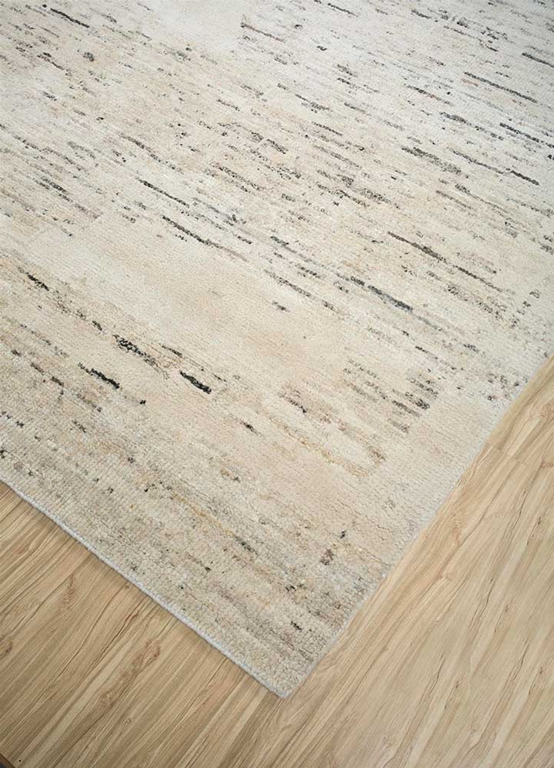 Uldtæppe - 300 x 240 cm - creme