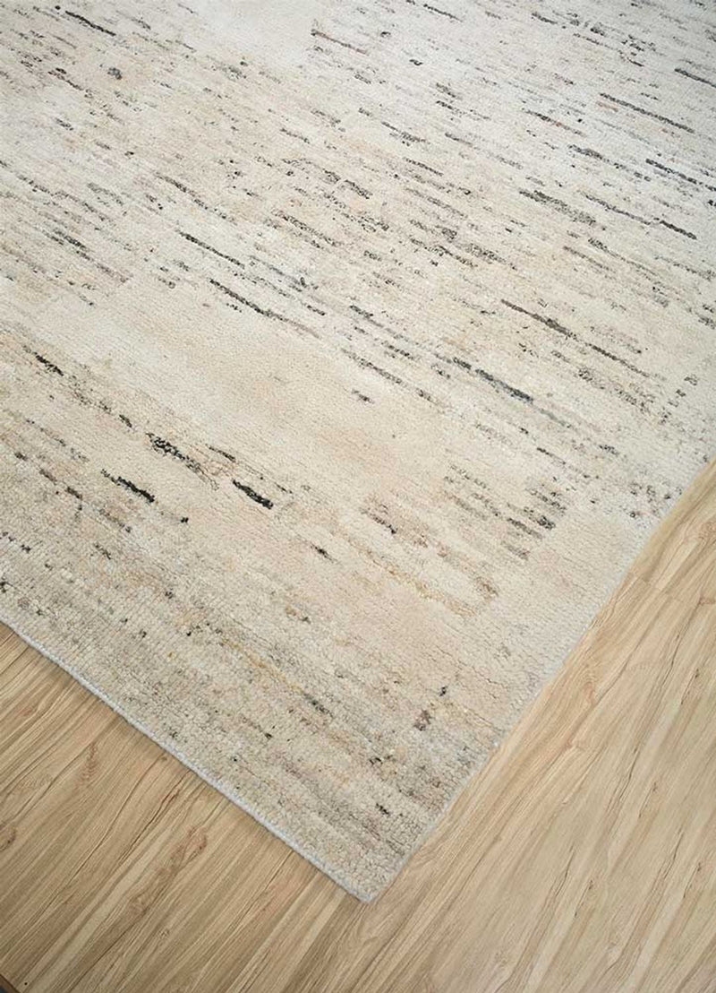 Uldtæppe - 300 x 240 cm - creme