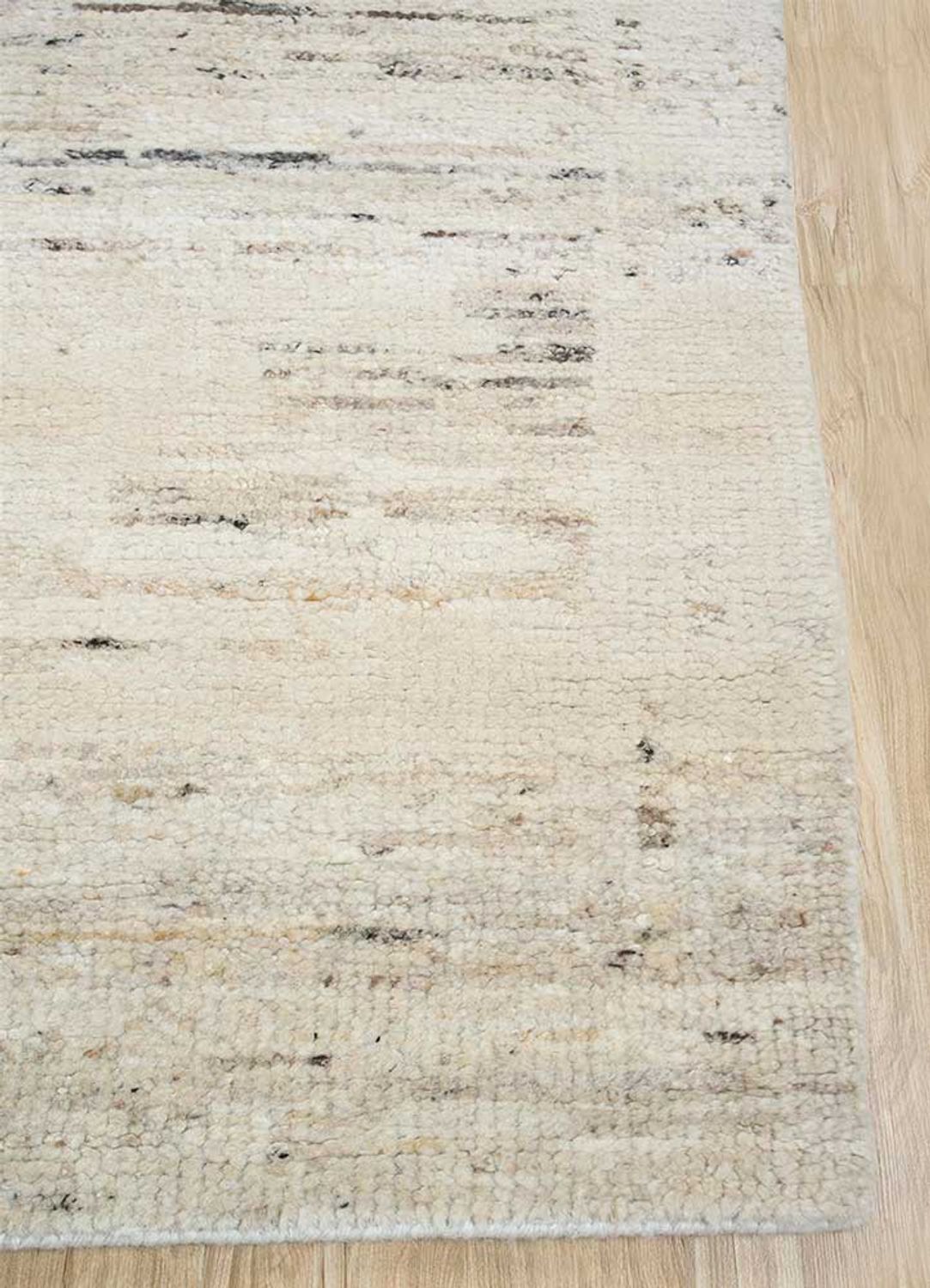 Uldtæppe - 300 x 240 cm - creme
