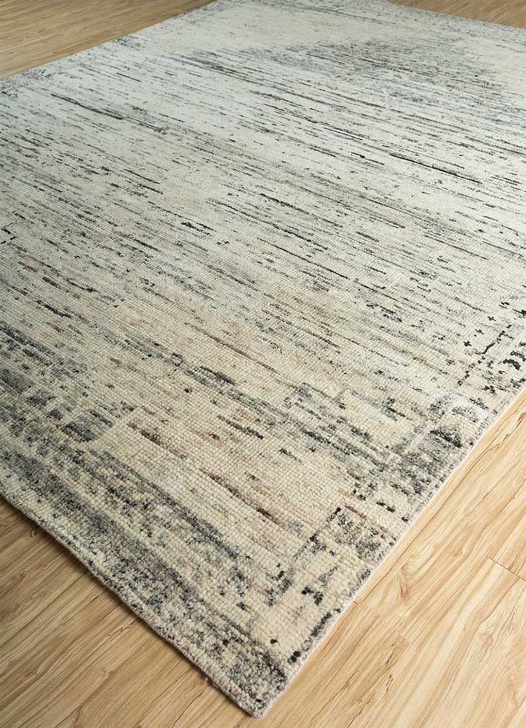 Uldtæppe - 300 x 240 cm - creme