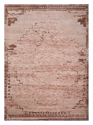 Vintage tæppe - 300 x 240 cm - laks