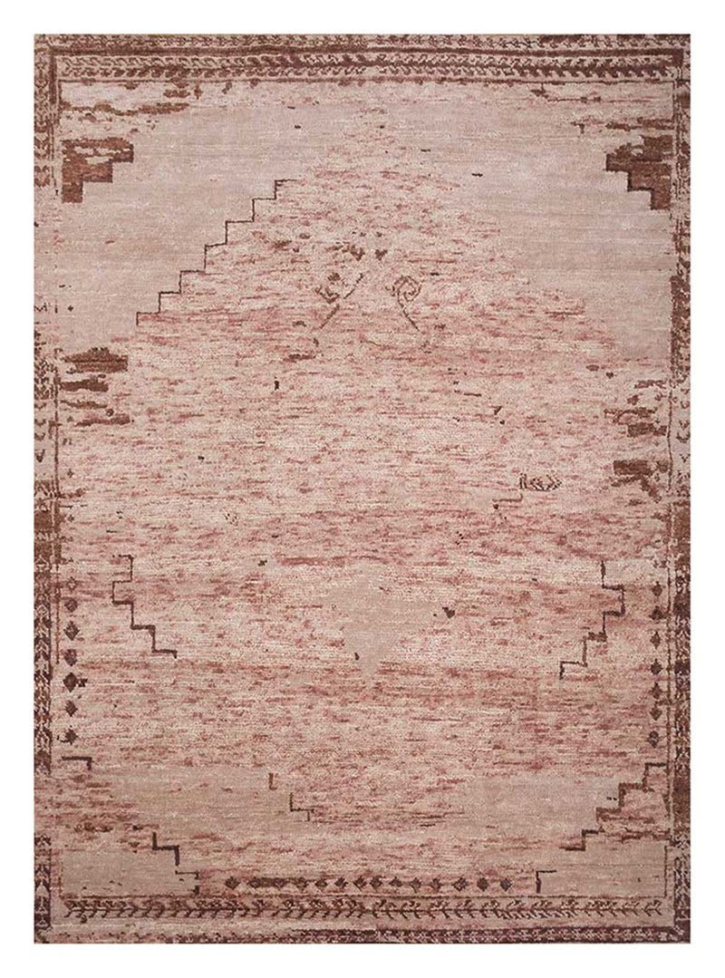 Vintage tæppe - 300 x 240 cm - laks