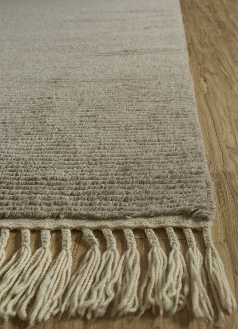 Uldtæppe - 300 x 240 cm - beige