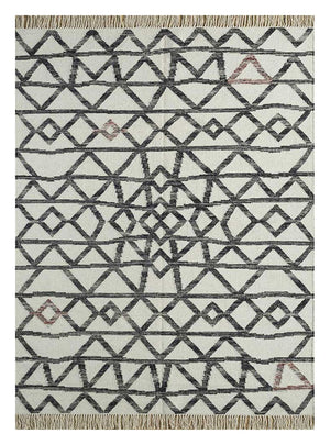 Uldtæppe - 300 x 240 cm - creme