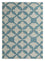 Uldtæppe - 300 x 240 cm - turkis