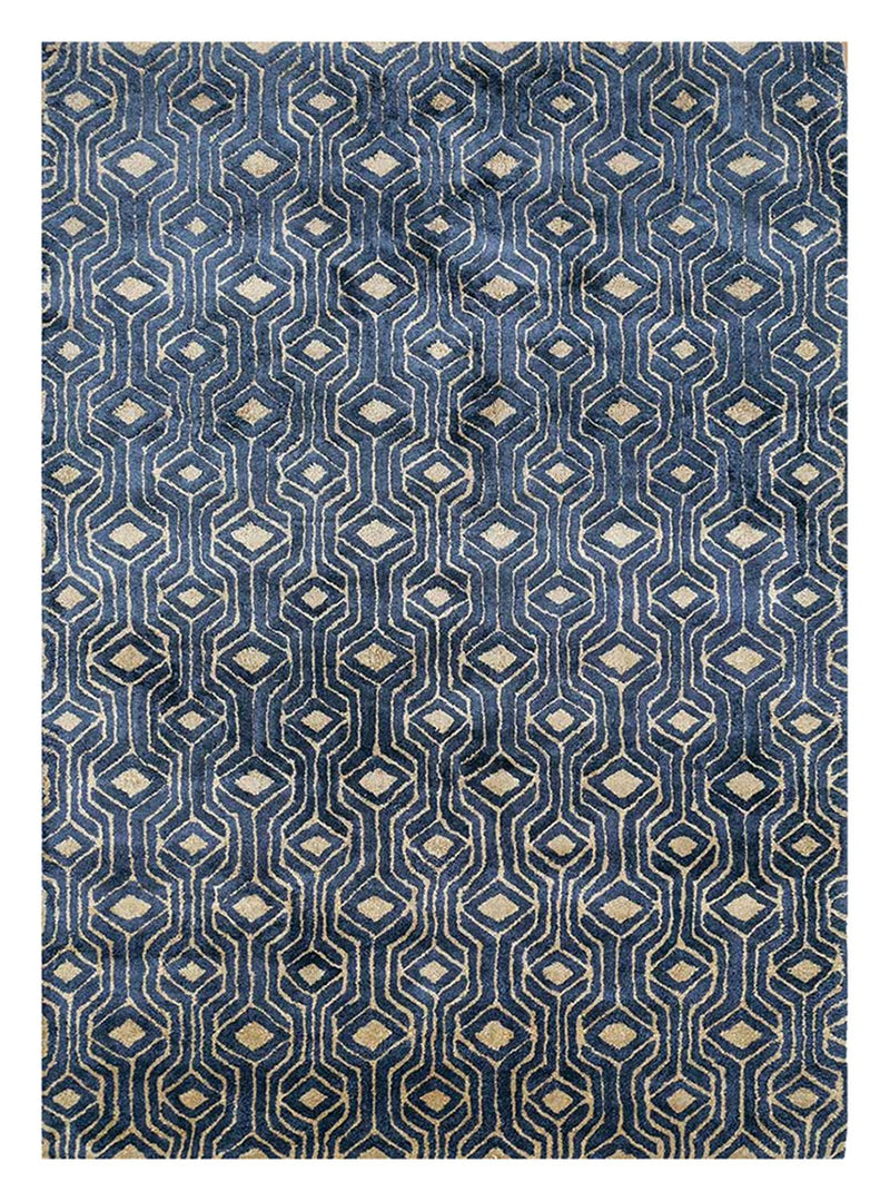 Tæppe - 240 x 150 cm - mørkeblå