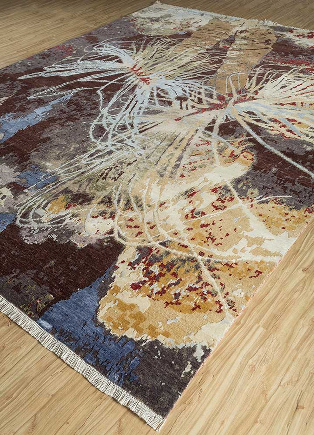 Uldtæppe - 300 x 240 cm - beige