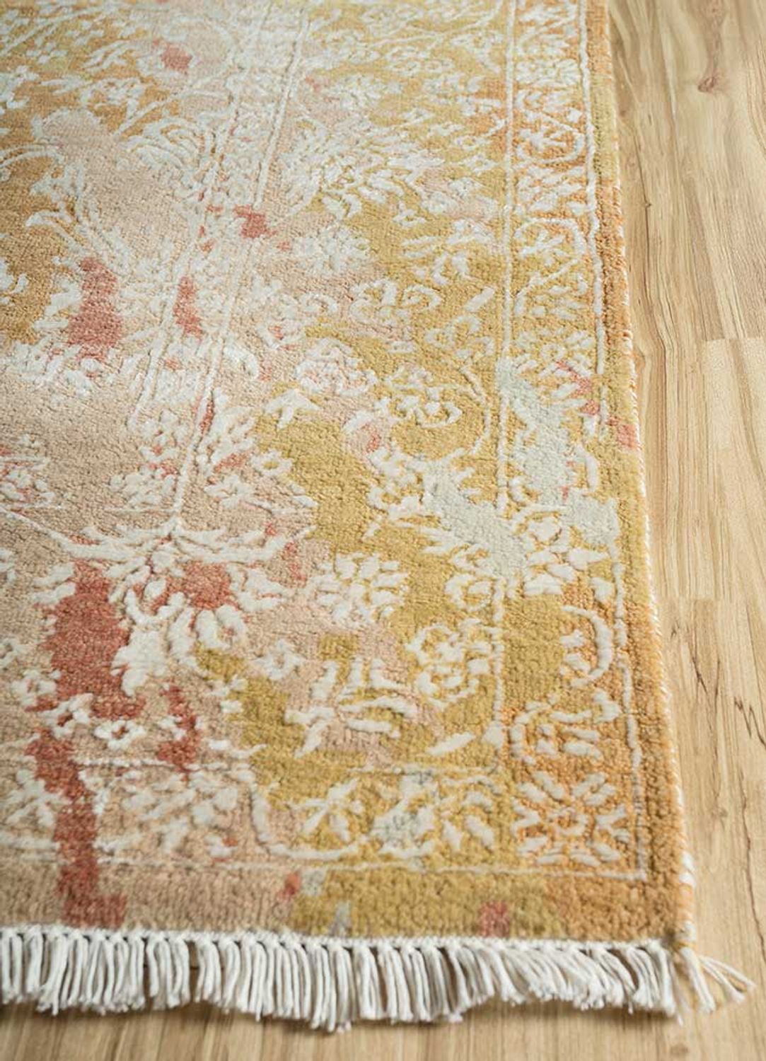 Uldtæppe - 300 x 240 cm - orange