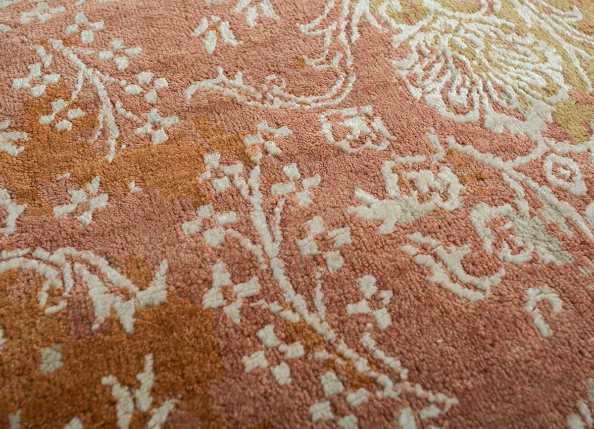 Uldtæppe - 300 x 240 cm - orange