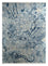 Uldtæppe - 300 x 240 cm - blå