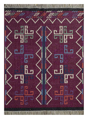 Uldtæppe - 300 x 210 cm - creme