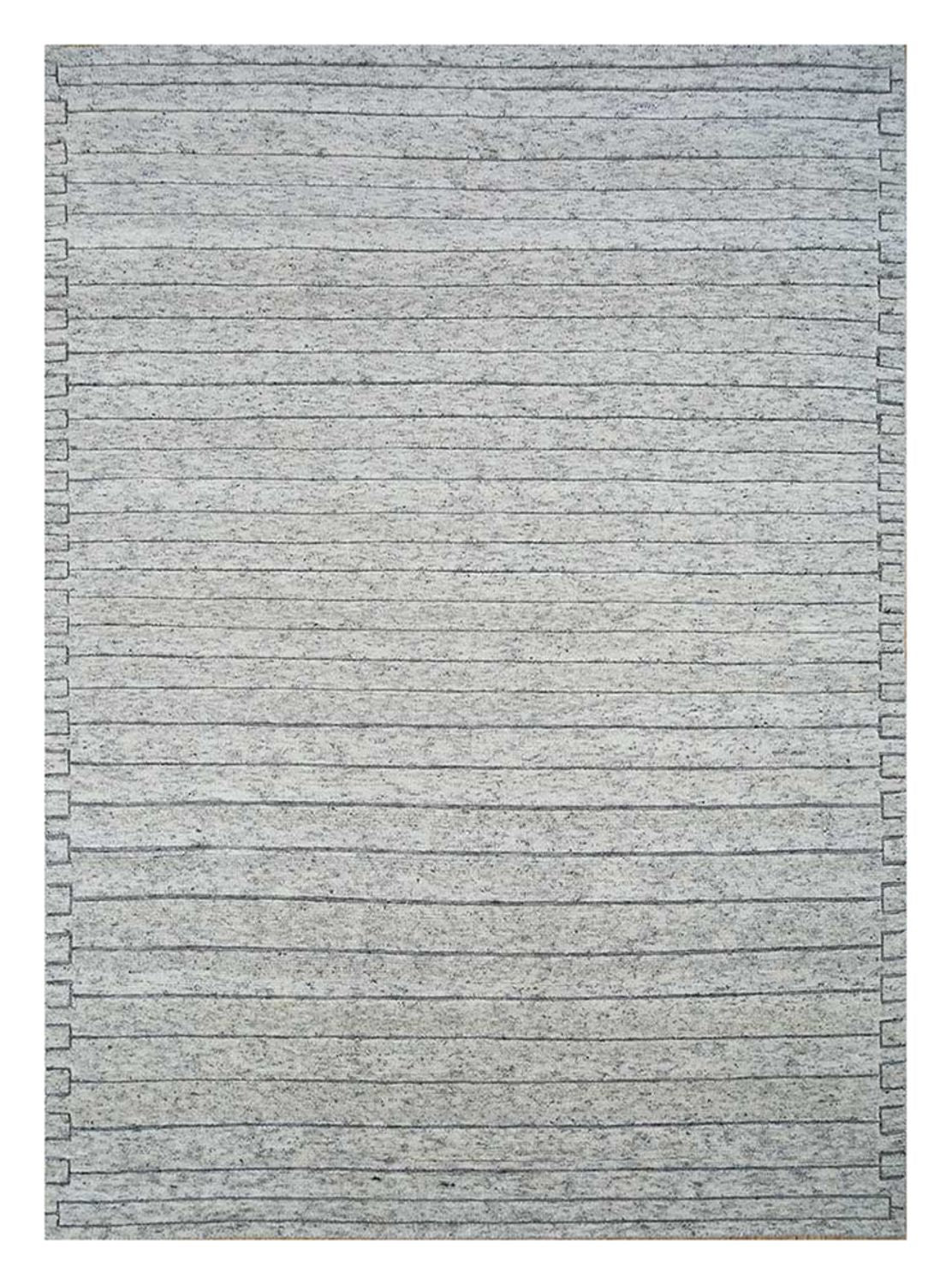 Uldtæppe - 300 x 240 cm - grå