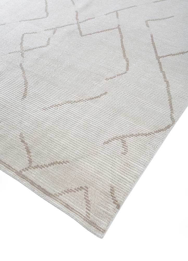 Uldtæppe - 300 x 240 cm - creme