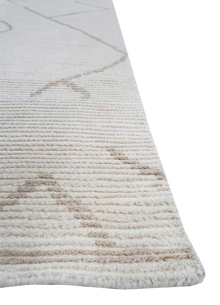 Uldtæppe - 300 x 240 cm - creme