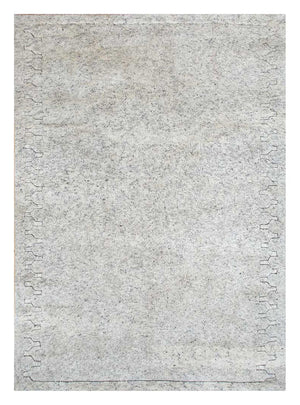 Uldtæppe - 300 x 240 cm - lysegrå
