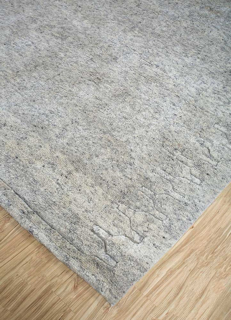 Uldtæppe - 300 x 240 cm - lysegrå