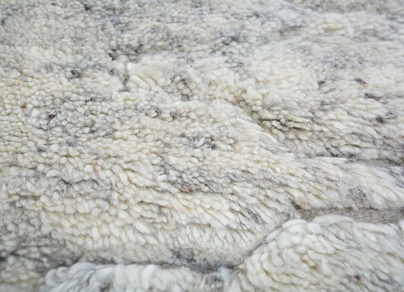 Uldtæppe - 300 x 240 cm - lysegrå