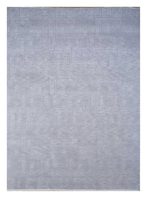 Uldtæppe - 300 x 240 cm - grå