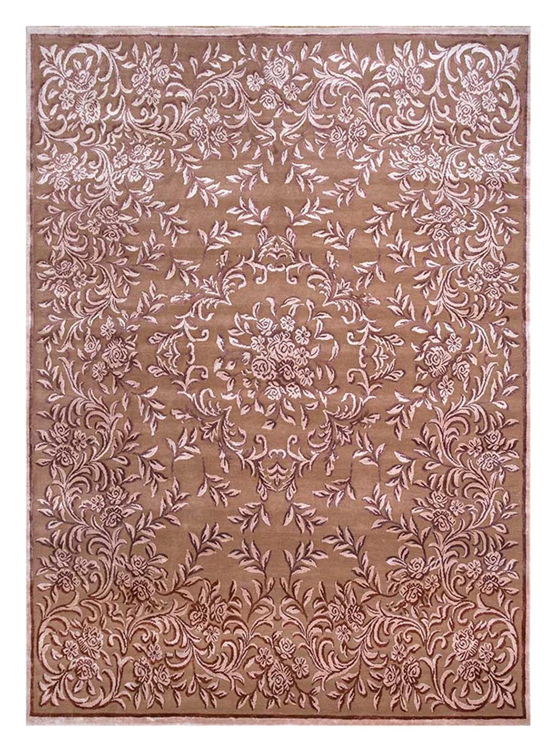 Uldtæppe - 300 x 240 cm - lysrød