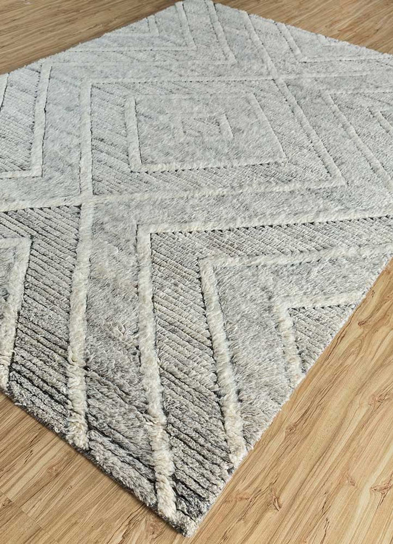 Uldtæppe - 300 x 200 cm - creme