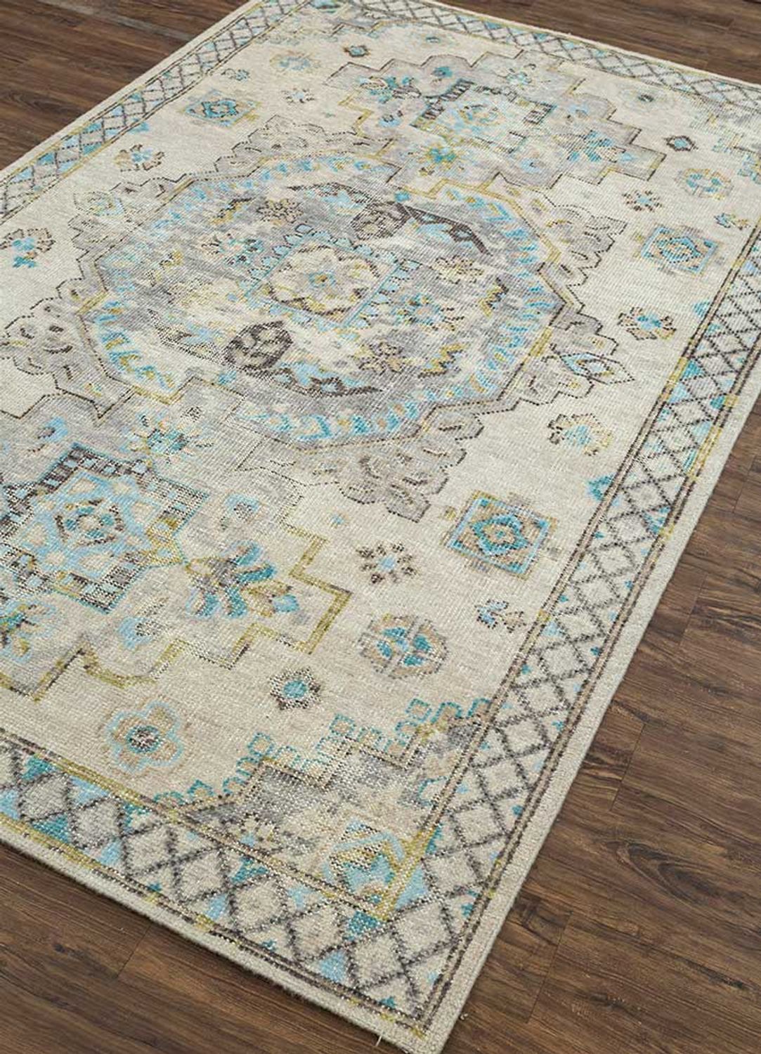 Uldtæppe - 300 x 200 cm - creme