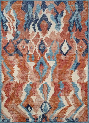 Uldtæppe - 300 x 200 cm - orange