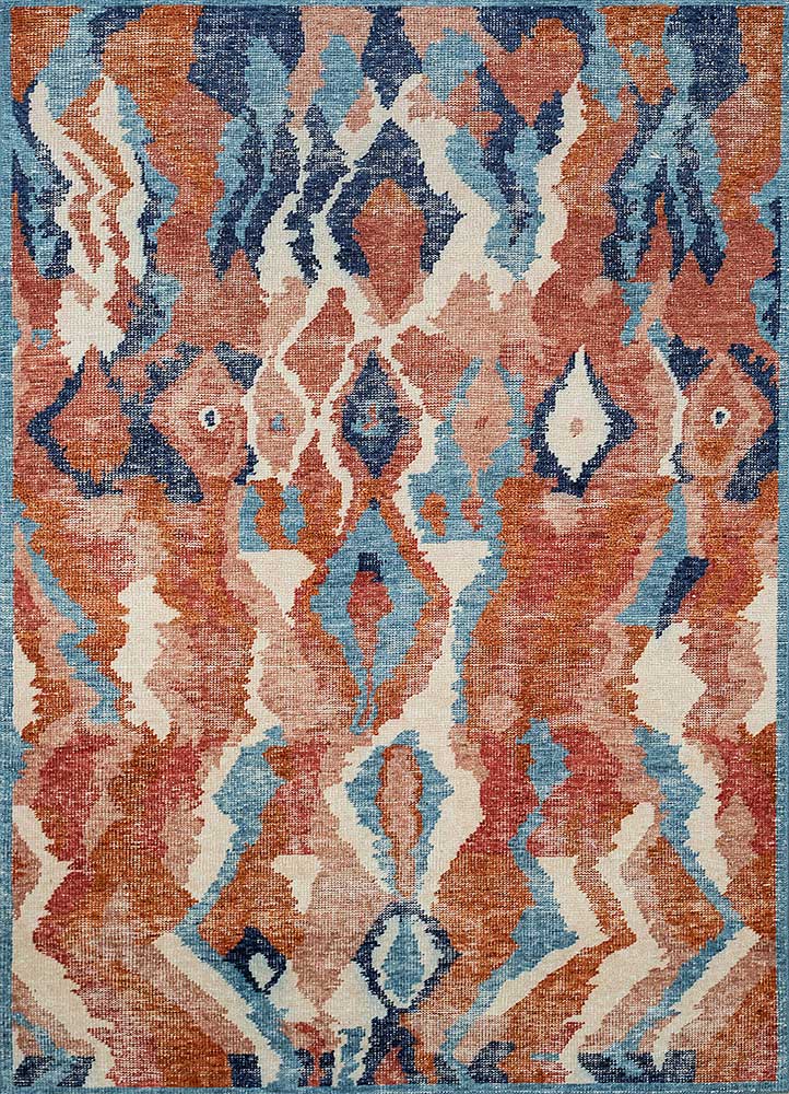 Uldtæppe - 300 x 200 cm - orange
