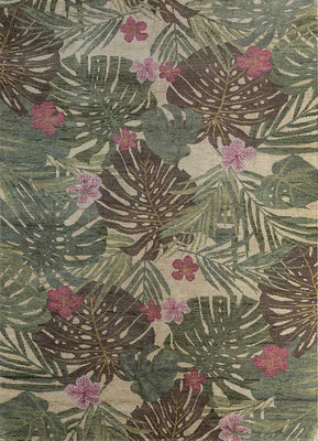 Uldtæppe - 300 x 200 cm - guld