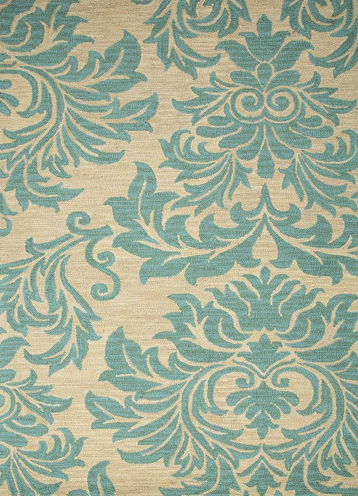 Uldtæppe - 120 x 75 cm - flerfarvet