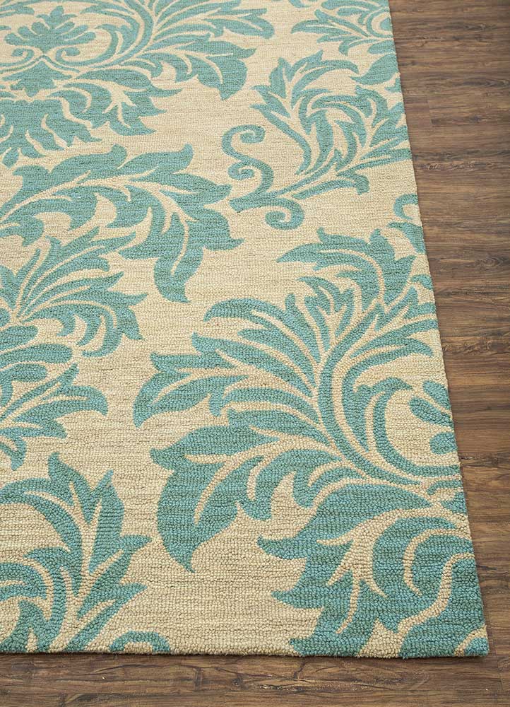 Uldtæppe - 120 x 75 cm - flerfarvet