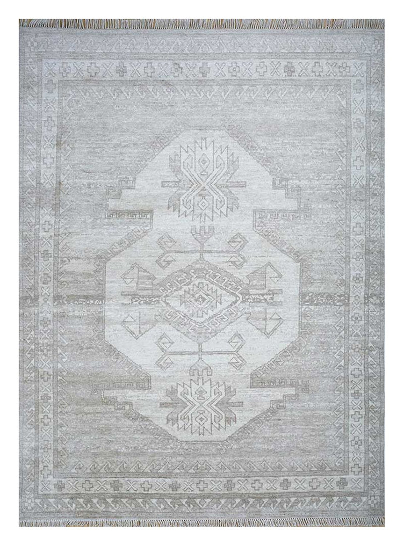 Uldtæppe - 300 x 240 cm - lysegrå