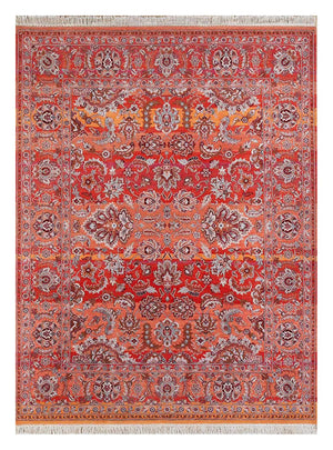 Uldtæppe - 300 x 240 cm - rød