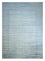 Uldtæppe - 435 x 360 cm - lyseblå