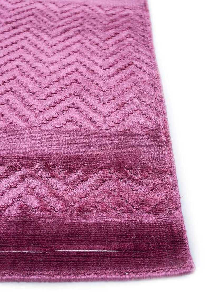 Viskose tæppe - 240 x 150 cm - lilla
