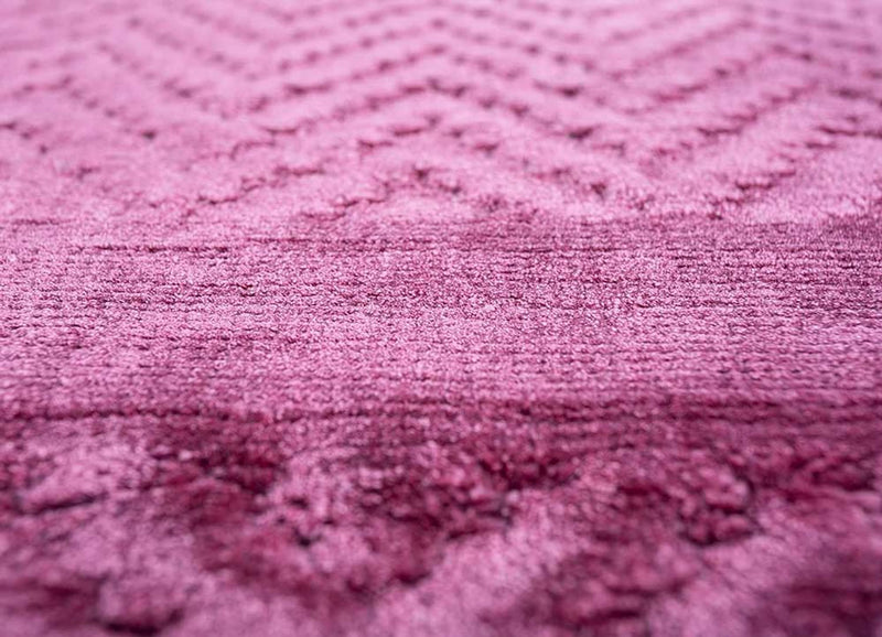 Viskose tæppe - 240 x 150 cm - lilla