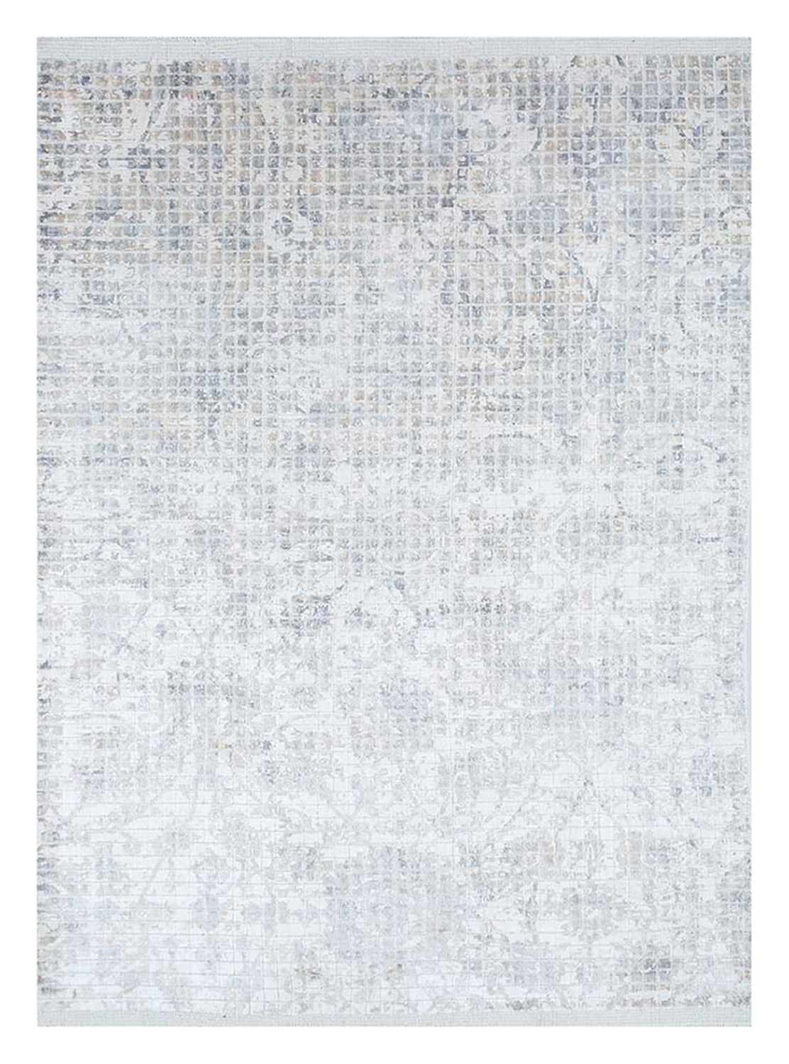 Tæppe - 240 x 150 cm - lysegrå